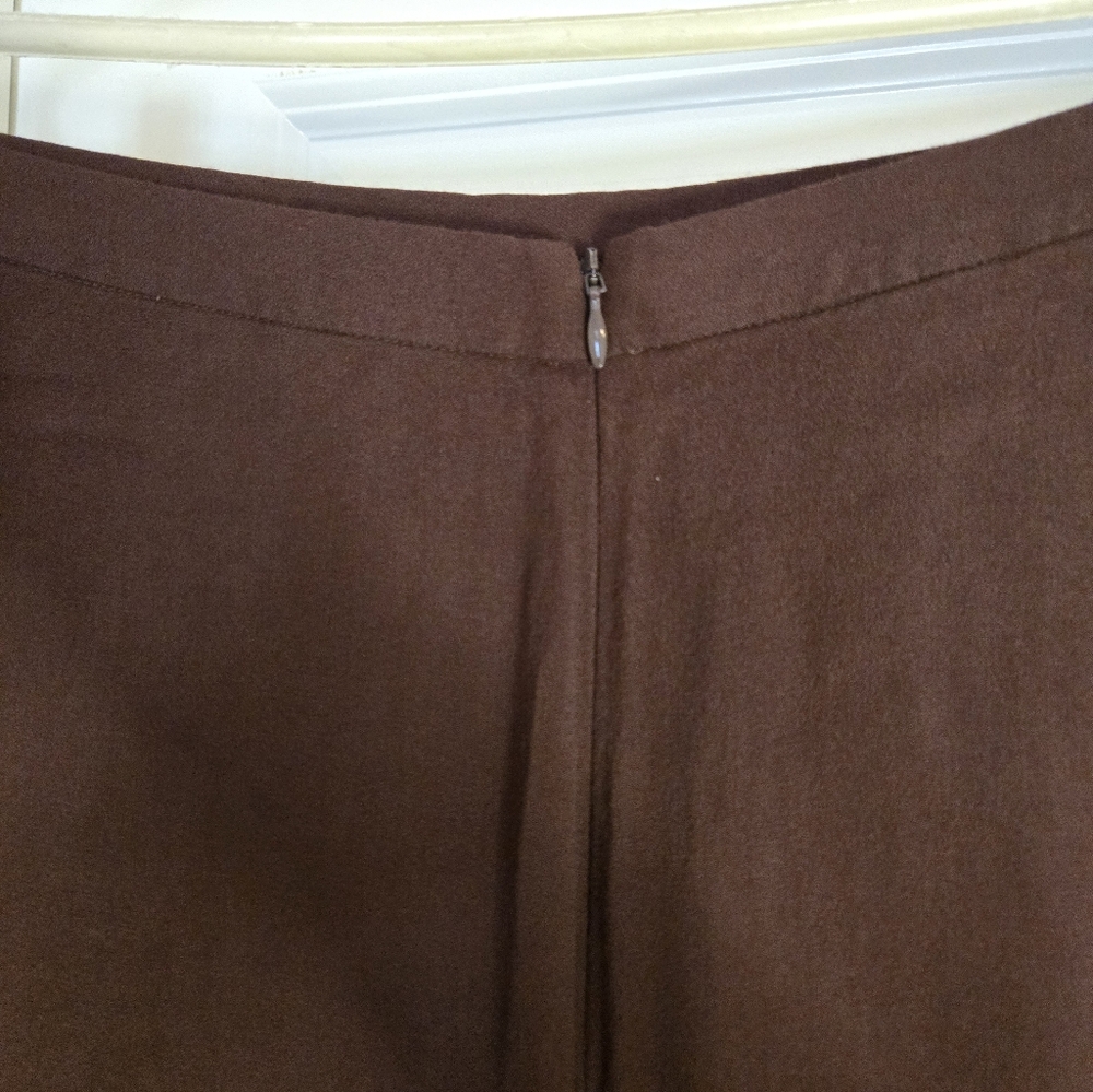 Reformation Chocolate Brown Maxi Skirt, Size Medium - Picture 3 of 5